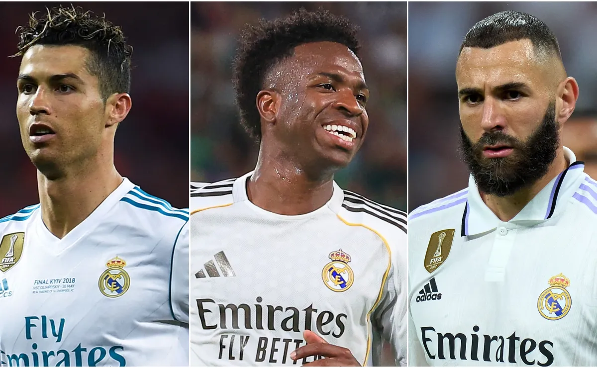 Vinicius Jr. joins Cristiano Ronaldo and Karim Benzema in exclusive Real Madrid scoring record