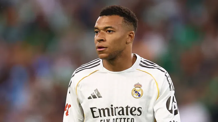 Kylian Mbappe of Real Madrid.