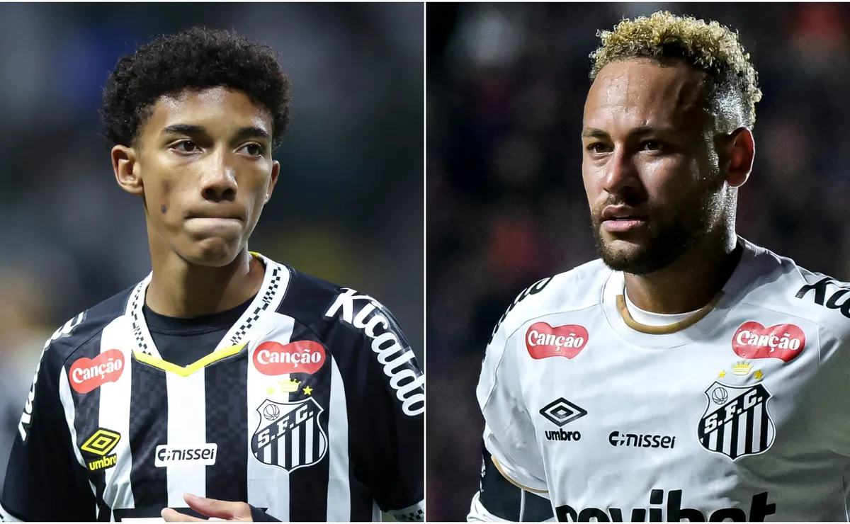 Neymar’s situation at Santos heats up after reported clash with Brazil icon Robinho’s son in training