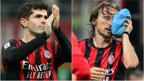 Christian Pulisic (left) and Luka Modric (right)