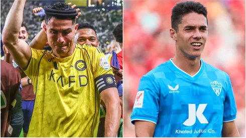 Cristiano Ronaldo (left) and Sergio Arribas (right)