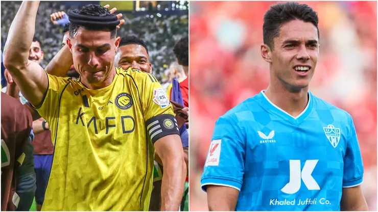 Cristiano Ronaldo (left) and Sergio Arribas (right)