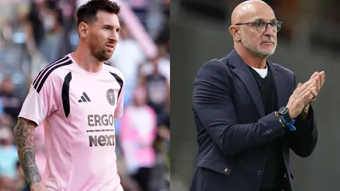 Messi was hailed by De la Fuente for his character
