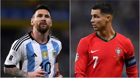 Lionel Messi and Cristiano Ronaldo.