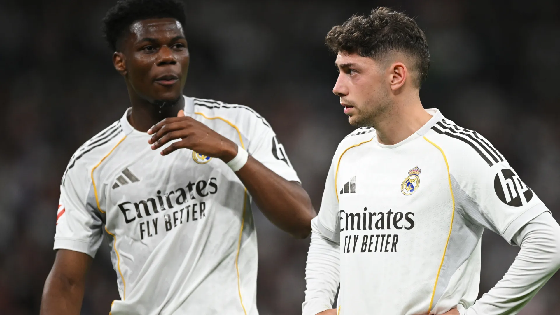 Tchouameni and Valverde had a discussion