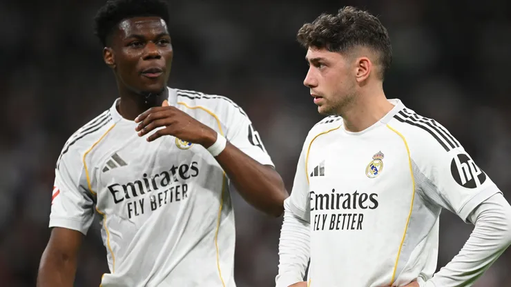 Tchouameni and Valverde had a discussion