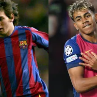 Lionel Messi picks Lamine Yamal as the player who most resembles his younger Barcelona self