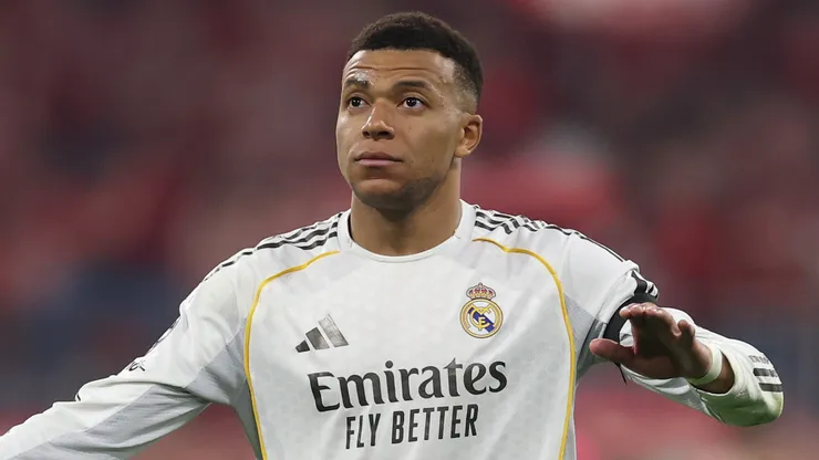 Kylian Mbappe of Real Madrid.