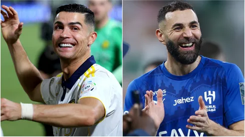 Cristiano Ronaldo (left) and Karim Benzema (right)