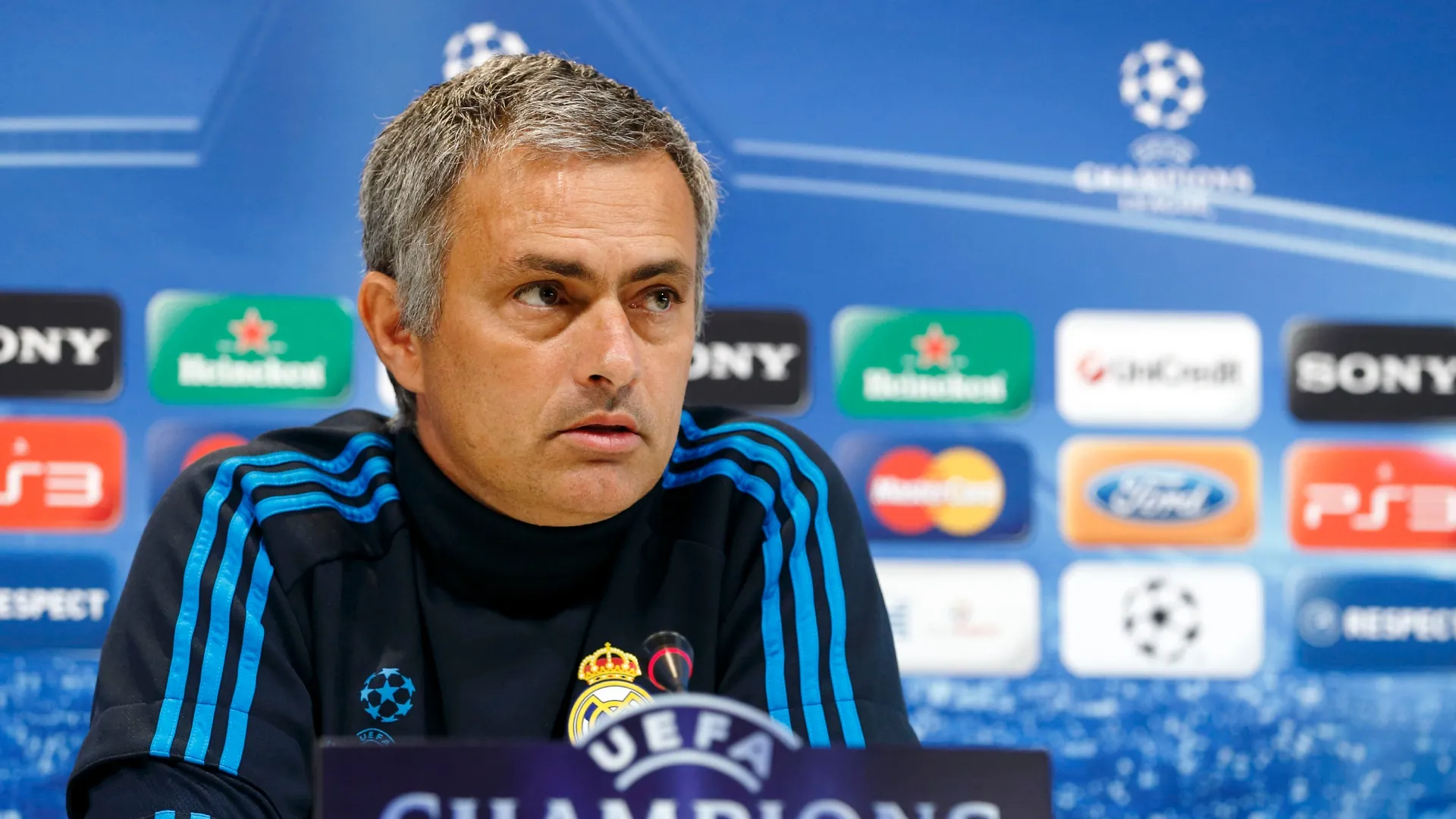 Head coach Jose Mourinho of Real Madrid back in 2012.