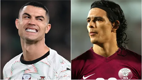 Cristiano Ronaldo (left) and Sebastian Soria (right)