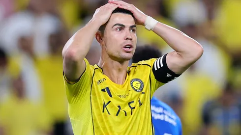 Ronaldo couldn't celebrate