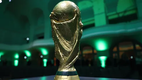 The FIFA World Cup trophy.