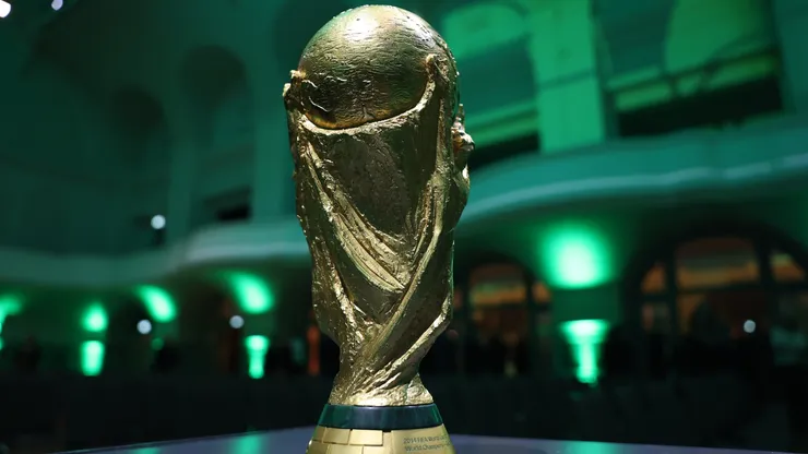 The FIFA World Cup trophy.