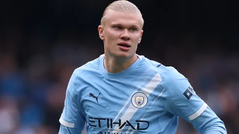 Erling Haaland of Manchester City.