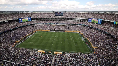 General view inside MetLife Stadium in New Jersey.