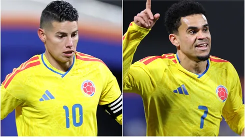 Colombia stars James Rodríguez and Luis Diaz