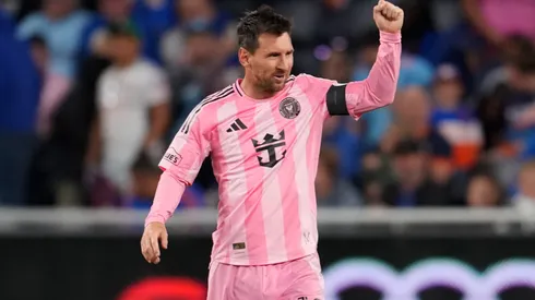 Messi scored a hat trick
