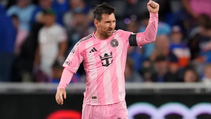 Messi scored a hat trick