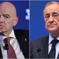 Gianni Infantino put in awkward position as Real Madrid president Florentino Perez dramatically changes stance on FIFA Club World Cup just 11 months later
