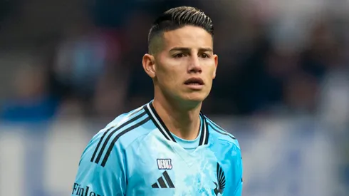 James Rodriguez #10 of the Minnesota United.