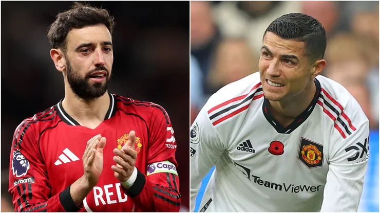 Bruno Fernandes and Cristiano Ronaldo were teammates at Manchester United between 2021 and 2022.