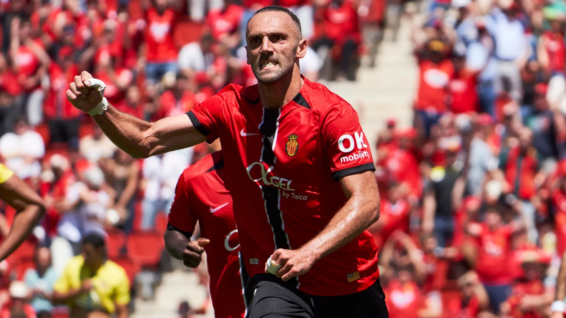Vedat Muriqi of RCD Mallorca.
