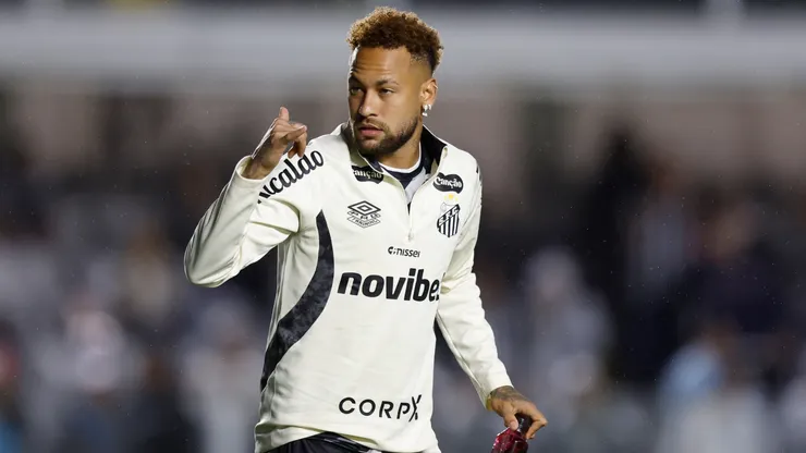 Neymar of Santos