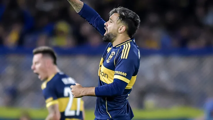 Milton Gimenez of Boca Juniors