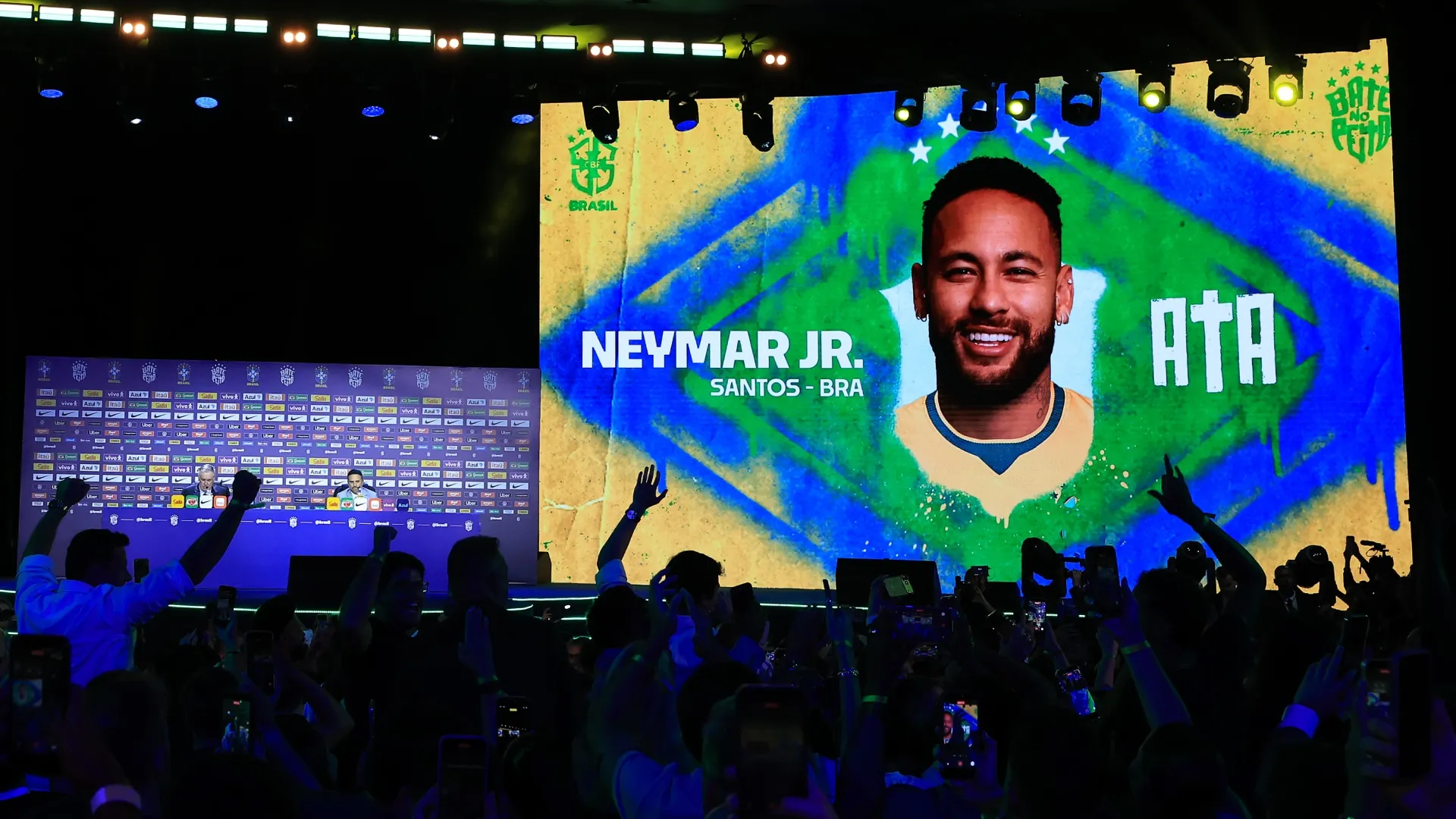 Neymar announced as part of Brazil's 2026 World Cup squad.