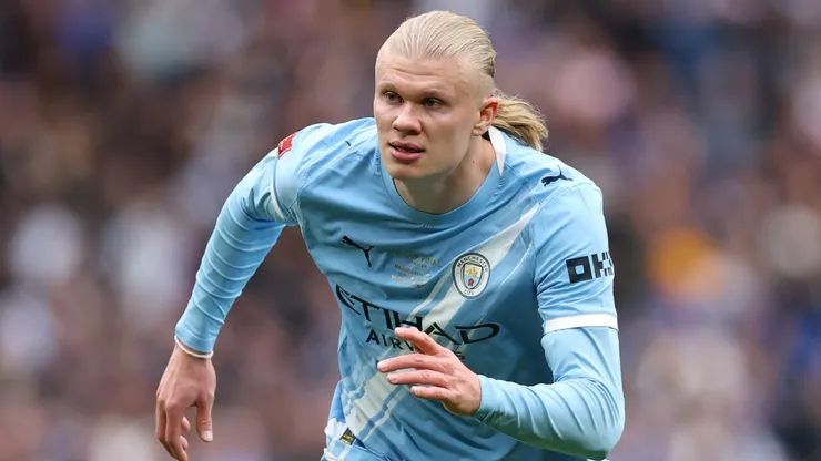 Erling Haaland of Manchester City