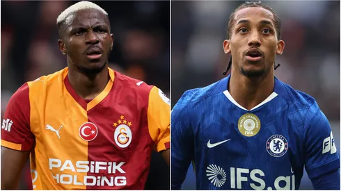 Victor Osimhen of Galatasaray and Joao Pedro of Chelsea.