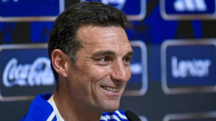 Lionel Scaloni, head coach of Argentina.
