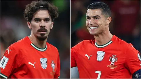 Portugal stars Vitinha and Cristiano Ronaldo