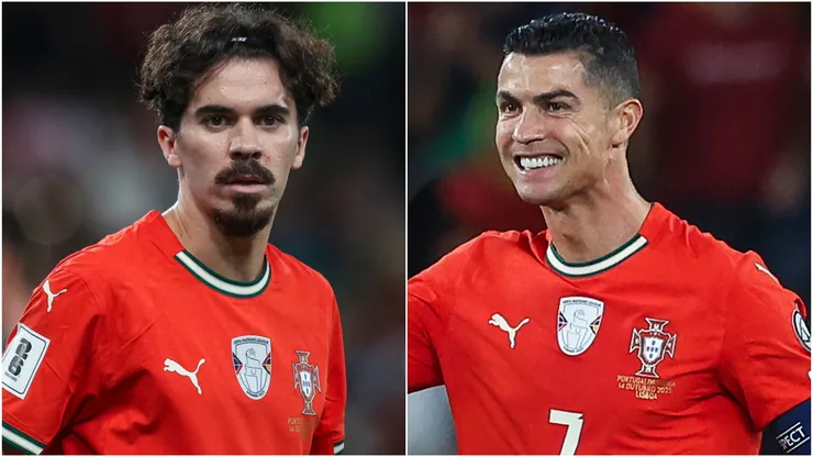 Portugal stars Vitinha and Cristiano Ronaldo