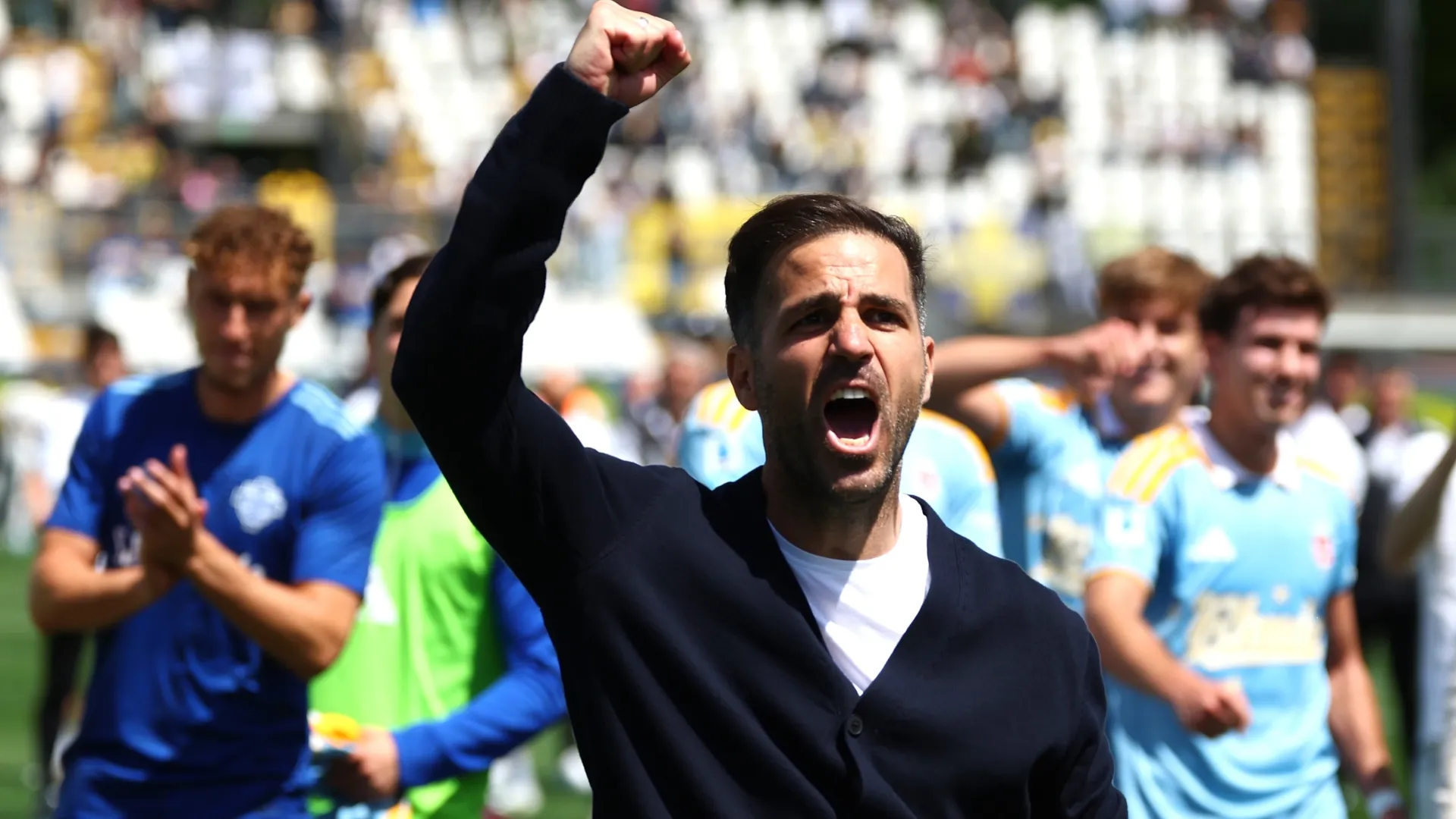 Fábregas was very important to his growth (Giuseppe Cottini/Getty Images)