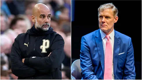 Pep Guardiola was addressed by Alexi Lalas.