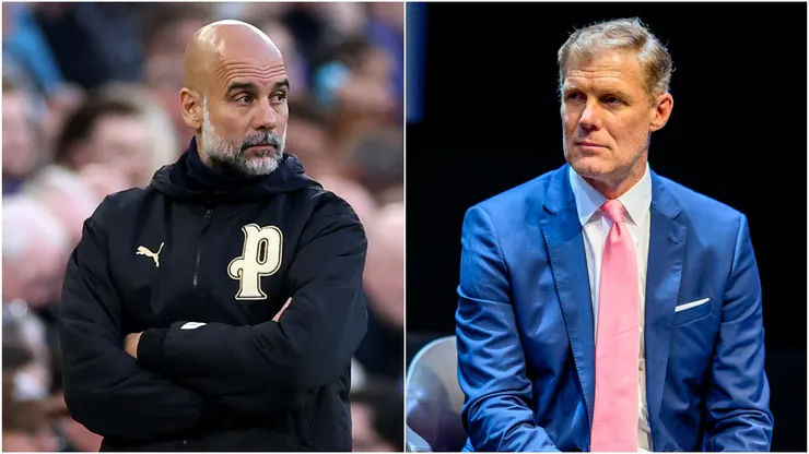 Pep Guardiola was addressed by Alexi Lalas.