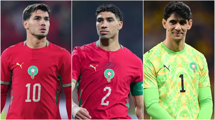 Morocco stars Brahim Diaz, Achraf Hakimi, and Yassine Bounou.