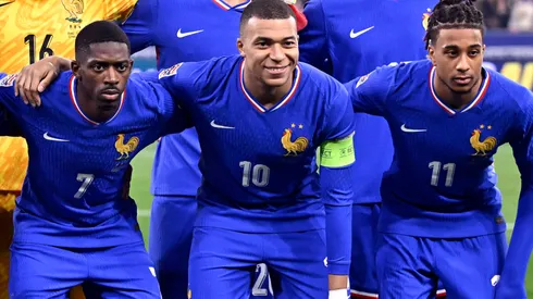 Dembélé, Mbappé and Olise form a great trio