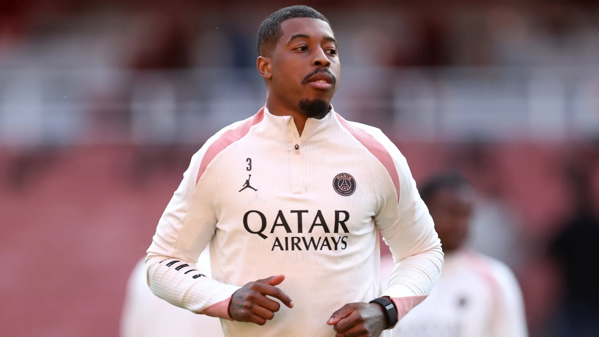 Presnel Kimpembe playing for PSG.