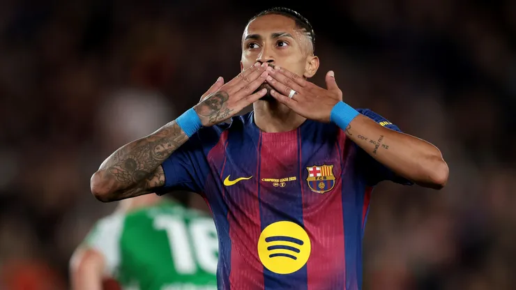 Raphinha of FC Barcelona