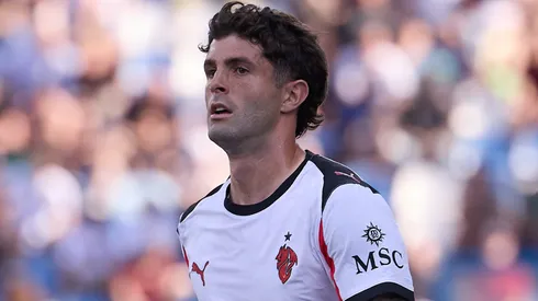 Christian Pulisic of AC Milan looks