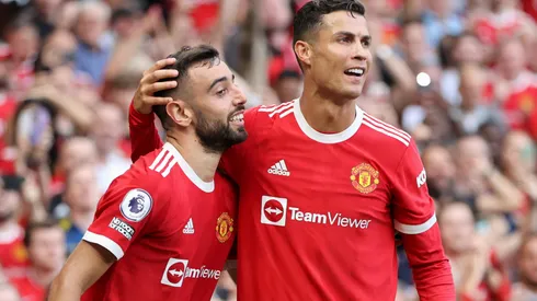 Fernandes and Ronaldo are teammates in Portugal