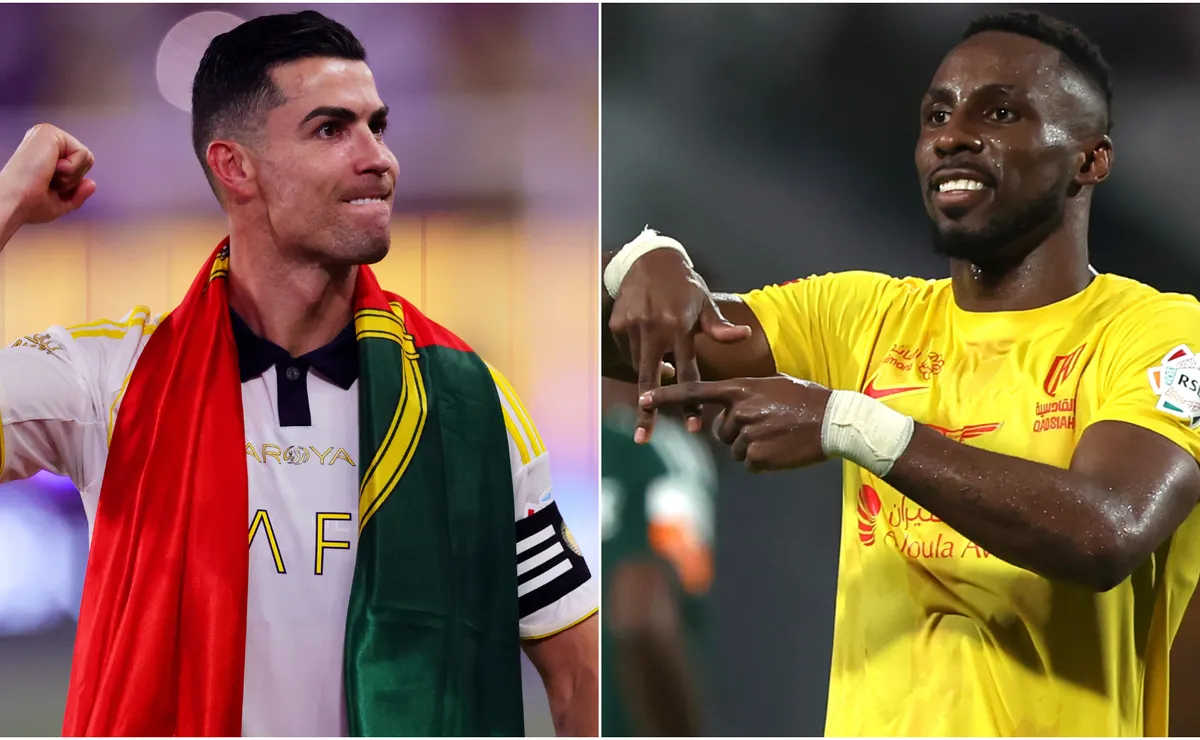 Cristiano Ronaldo é alertado quando o vencedor da Chuteira de Ouro da Saudi Pro League, Julian Quinones, escolhe seu próximo passo.