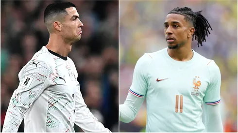 Cristiano Ronaldo and Michael Olise.
