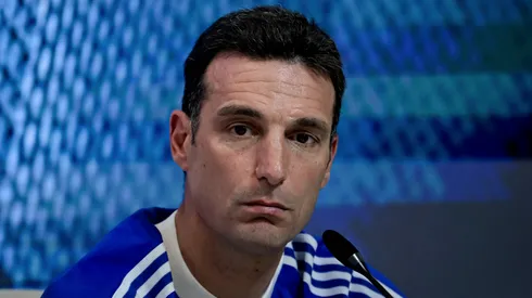 Lionel Scaloni, head coach of Argentina.