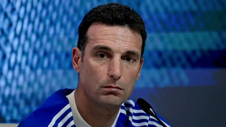 Lionel Scaloni, head coach of Argentina.