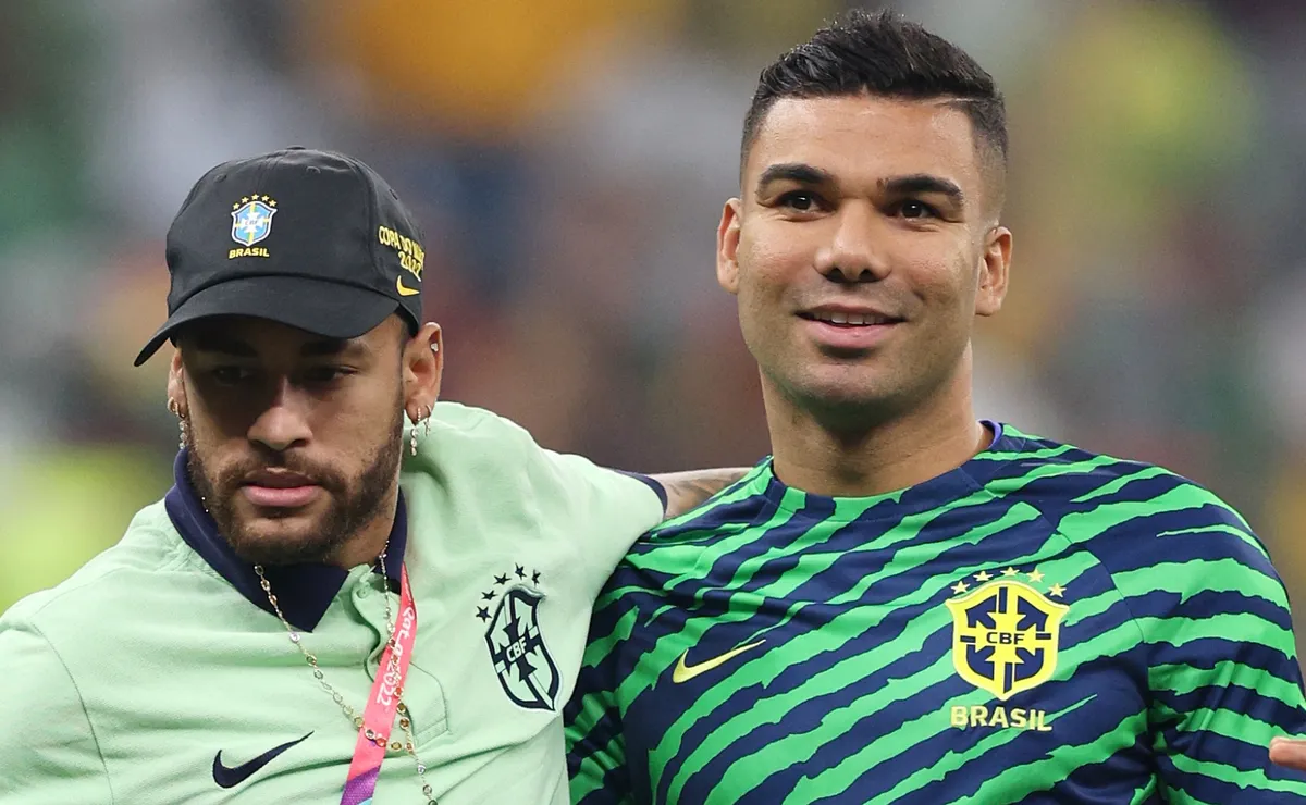 Casemiro highlights Neymar Jr.’s importance to Brazil ahead of the 2026 World Cup amid grade 2 calf injury