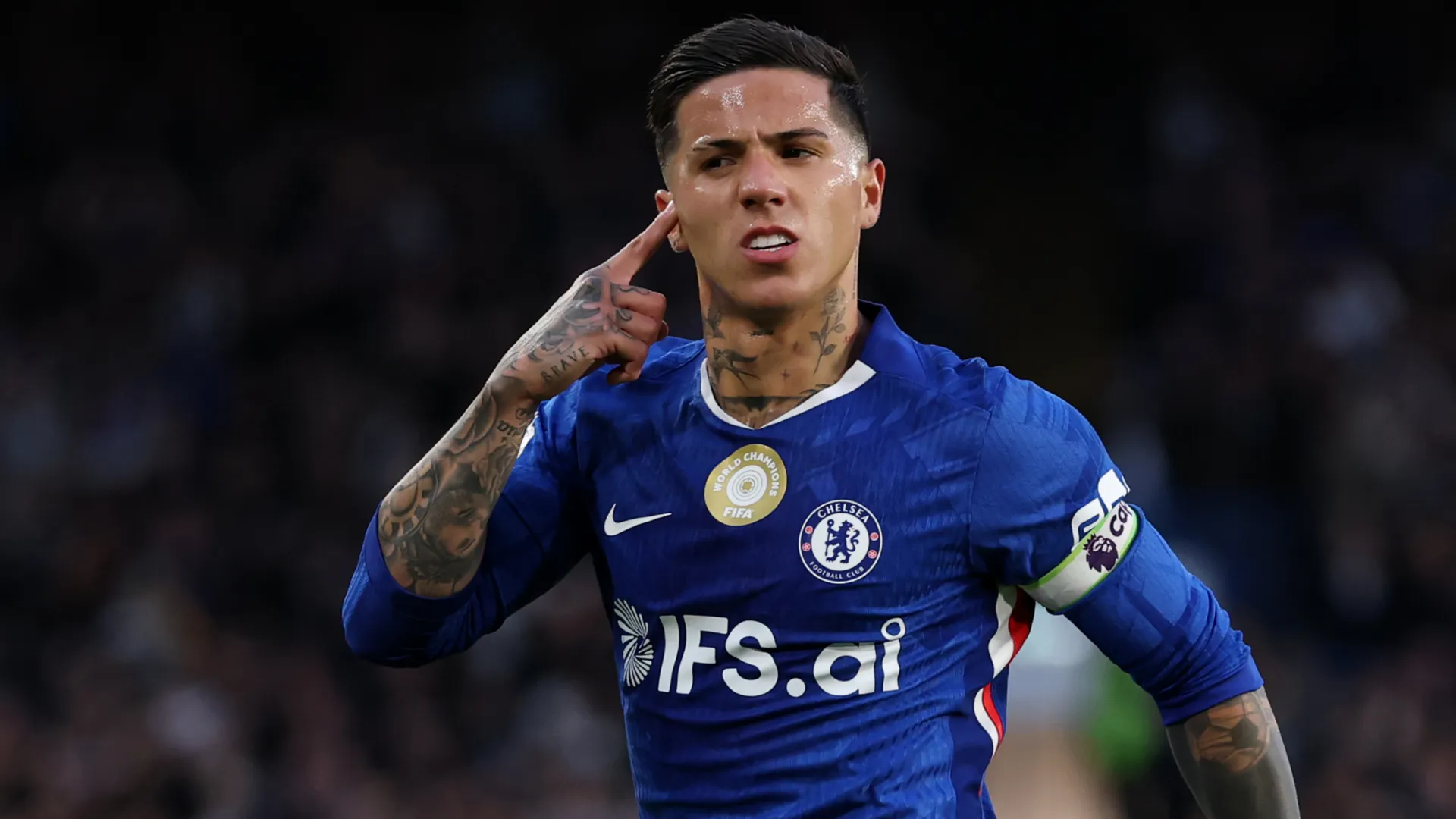 Enzo Fernandez of Chelsea. (Getty Images)